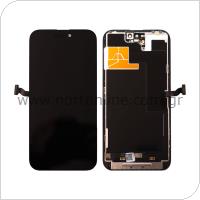 LCD with Touch Screen Soft Oled Apple iPhone 14 Pro Max Black (OEM)