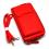 Universal Crossbody Wallet-Case inos for Smartphones up to 6,3'' Red