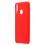 Liquid Silicon inos Samsung A207F Galaxy A20s L-Cover Hot Red