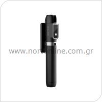 Wireless Selfie Stick & Tripod Blavec Coco P04 with Remote Control for Smartphones with Width 65mm to 95mm Black