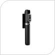 Wireless Selfie Stick & Tripod Blavec Coco P04 with Remote Control for Smartphones with Width 65mm to 95mm Black