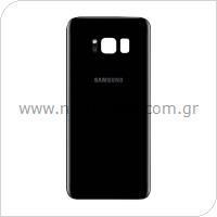 Battery Cover Samsung G950F Galaxy S8 Midnight Black (OEM)