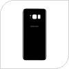 Battery Cover Samsung G950F Galaxy S8 Midnight Black (OEM)