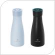 Smart Μπουκάλι-Θερμός UV Noerden LIZ Ανοξείδωτο 350ml Μπλε + Μαύρο
