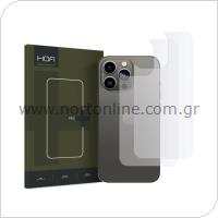 Hybrid Nano Glass Back Protector Hofi HydroFlex Pro+ Apple iPhone 14 Pro Διάφανο (2 τεμ.)