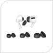 Eartips Σιλικόνης AhaStyle WG86-K Apple AirPods Pro 1 & 2 Μαύρο (3 ζεύγη)