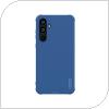 Soft TPU & PC Back Cover Case Nillkin Frosted Shield Pro Samsung  A556 Galaxy A55 5G Blue