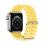 Strap Dux Ducis OceanWave Silicone Bracelet Apple Watch (42/ 44/ 45mm) Yellow