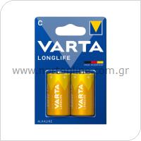 Battery Alkaline Varta Longlife C LR14 (2 pc)