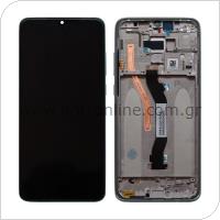 LCD with Middle Plate Xiaomi Redmi Note 8 Pro White (Original)