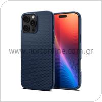 Θήκη Soft TPU Spigen Liquid Air Apple iPhone 16 Pro Σκούρο Μπλε