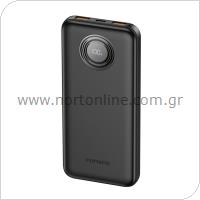 Φορτιστής Ανάγκης Foneng PX101 PD 22.5W 10000mAh με 2 Θύρες USB A & 1 Θύρα USB C Μαύρο