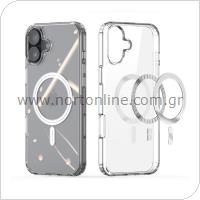 TPU & PC Back Cover Dux Ducis Clin Magnetic MagSafe Apple iPhone 16 Clear