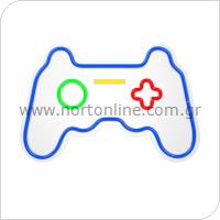 Neon Plexi Forever Light FPNE03X GAMEPAD (USB, On/Off & Dimmer) Πολύχρωμο