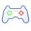 Neon Plexi Forever Light FPNE03X GAMEPAD (USB, On/Off & Dimmer) Πολύχρωμο