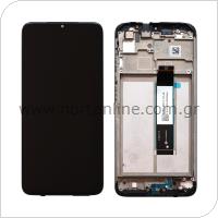 LCD with Touch Screen & Middle Plate Xiaomi Poco M3 Black (Original)