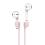 Silicon Neck Strap AhaStyle PT74 Apple AirPods Magnetic Pink