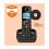 Ασύρματο Τηλέφωνο Alcatel F860CE με Δυνατότητα Αποκλεισμού Κλήσεων Μαύρο