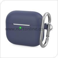 Silicon Case AhaStyle PT148 Apple AirPods 3 Premium with Hook Midnight Blue