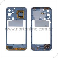 Middle Plate with Buzzer Samsung A155F Galaxy A15 Blue (Original)