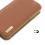 Leather Wallet Cover Dux Ducis Hivo RFID Wallet Apple iPhone 15 Plus Brown