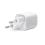 Travel Fast Charger Choetech PD5006 with Dual Output USB A & USB C PD PPS 33W White