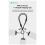 USB 2.0 Cable Woven Adjustable Lanyard Devia EC428 USB C to USB C PD 60W 1.6m Cable Pro5 Black