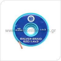 Νήμα Αφαίρεσης Κόλλησης Balver Braid 1.4mm 3m Wide