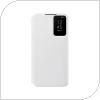 Θήκη Flip Clear View Samsung EF-ZS906CWEG S906B Galaxy S22 Plus 5G Λευκό