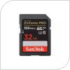 SDHC C10 UHS-I  Memory Card SanDisk Extreme Pro 100MB/s 32Gb