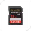 Κάρτα μνήμης SDHC C10 UHS-I SanDisk Extreme Pro 100MB/s 32Gb