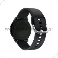 Universal Λουράκι για Smartwatch 20mm Μαύρο (Ασυσκεύαστο)