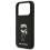 Θήκη Σιλικόνης Karl Lagerfeld Apple iPhone 17 Pro Max Sketch & Logo Karl Μαύρο