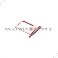Βάση Κάρτας Sim Apple iPhone 7 Ροζ-Χρυσό (OEM)