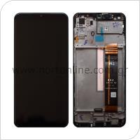 LCD with Touch Screen & Front Cover Samsung M336B Galaxy M33 5G Black (Original)