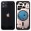 Battery Cover Apple iPhone 12 mini Black (OEM)