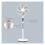 Floor Fan Niaros Sortino 65W with Remote Control & Timer White