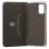 Flip Book Case inos Samsung A025F Galaxy A02s Curved S-Folio Grey