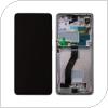 LCD with Touch Screen & Front Cover Samsung G998B Galaxy S21 Ultra 5G Phantom Silver (Original)