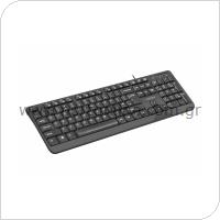Wired Keyboard Natec Trout NKL-0967 Black