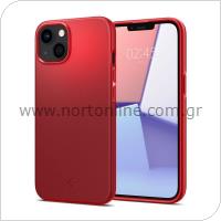 TPU Case Spigen Thin Fit Apple iPhone 13 mini Red
