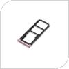 Βάση Κάρτας Sim Xiaomi Redmi Note 5A Prime (Dual SIM) Ροζ (OEM)