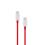 Cable OnePlus Warp Charge USB C to USB C 1m Red