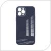 Θήκη TPU & Glass inos Apple iPhone 12 Pro Max CamGuard Σκούρο Μπλε