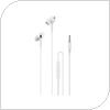 Hands Free Stereo Devia EM106 A2 3.5mm Kintone White