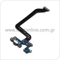 Flex Cable Samsung G977B Galaxy S10 5G with Plugin Connector & Microphone (Original)