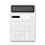 Electronic Desktop Calculator K1412 Kaco Lemo White
