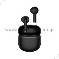 True Wireless Bluetooth Earphones QCY AilyBuds Lite Midnight Black (Easter24)
