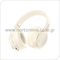 Wireless Stereo Headphones Foneng BL58 Beige