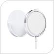 Holder Ahastyle PT136 for Apple iPhone 13 Series MagSafe Charger Plastic White (2 pcs)